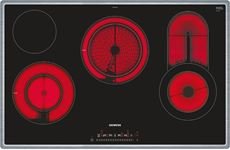 Siemens ET845FCP1D sw Kochfeld Ceran autark 80cm 4 Kochzon
