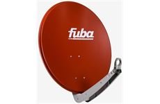 FUBA DAA 650R rot SAT Spiegel 65cm aluminium