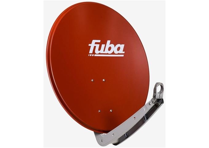 FUBA DAA 650R rot SAT Spiegel 65cm aluminium