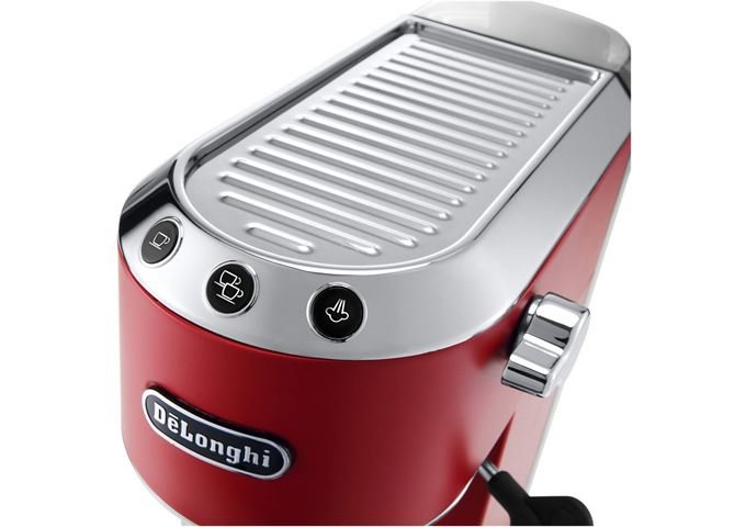 DE LONGHI EC 685.R rot Dedica Style Espressomaschine Siebträ