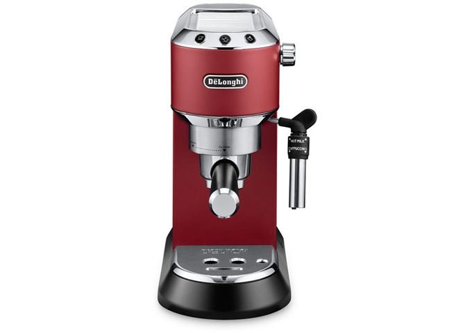 DE LONGHI EC 685.R rot Dedica Style Espressomaschine Siebträ