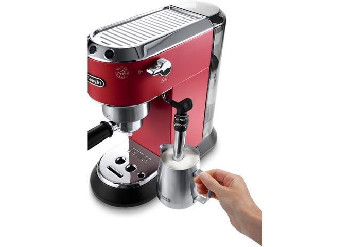 DE LONGHI EC 685.R rot Dedica Style Espressomaschine Siebträ