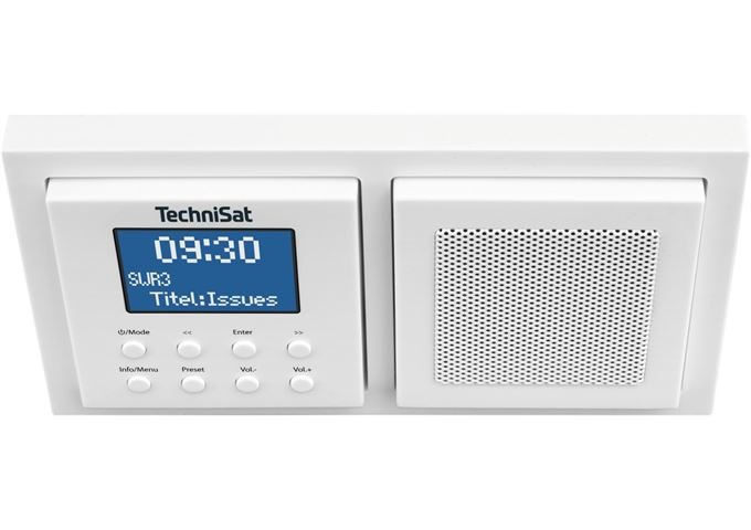 TechniSat DigitRadio UP 1 ws DAB+/UKW-Unterputzradio mit Blu