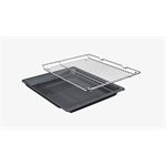 Bosch HEA513BS1 ed Einbauherd GranitEmail 5Heizarten LED