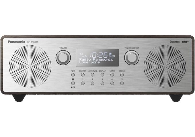 Panasonic RF-D100BTEGT braun Radio DAB+ Bluetooth AC Batteri