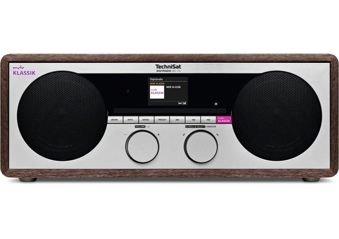 TechniSat DigitRadio 451 CD mdr Klassik Edition Holz DAB+/UK