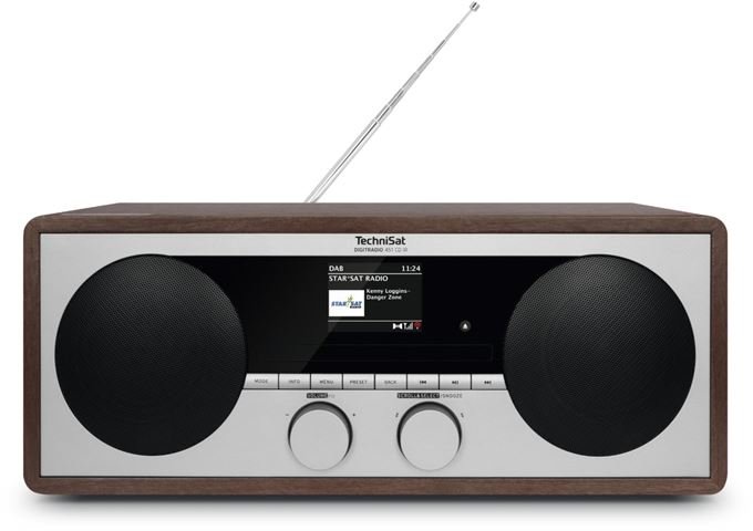 TechniSat DigitRadio 451 CD IR Holz DAB+/UKW/Internet-Radio