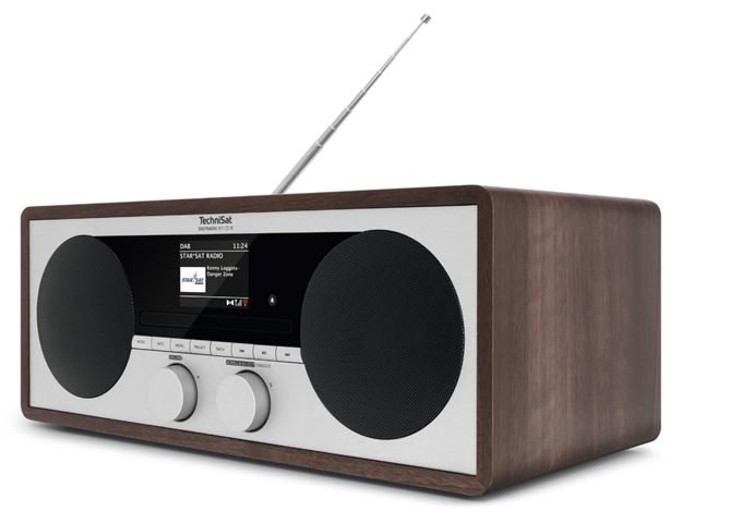 TechniSat DigitRadio 451 CD IR Holz DAB+/UKW/Internet-Radio