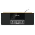 TechniSat DigitRadio 3 Eiche DAB+/UKW mit CD-Player und Blue