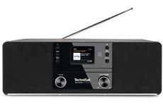 TechniSat DigitRadio 370 CD BT sw DAB+/UKW mit CD-Player und