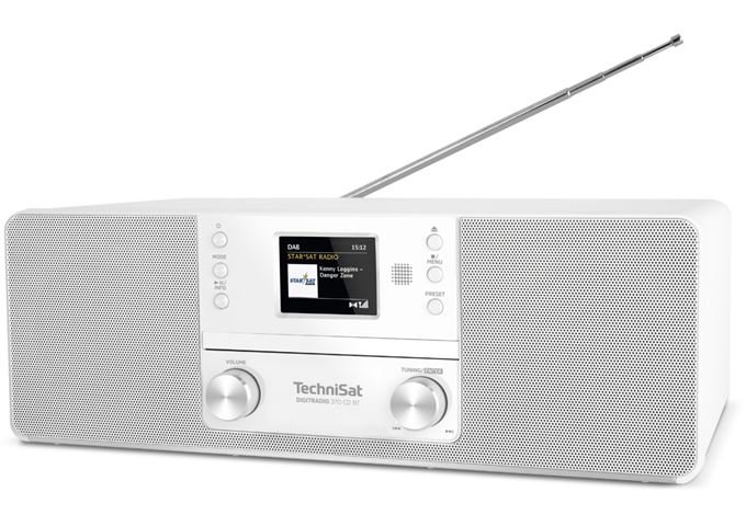 TechniSat DigitRadio 370 CD BT ws DAB+/UKW mit CD-Player und