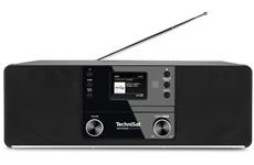 TechniSat DigitRadio 370 CD IR sw DAB+/UKW/Internet-Radio mi