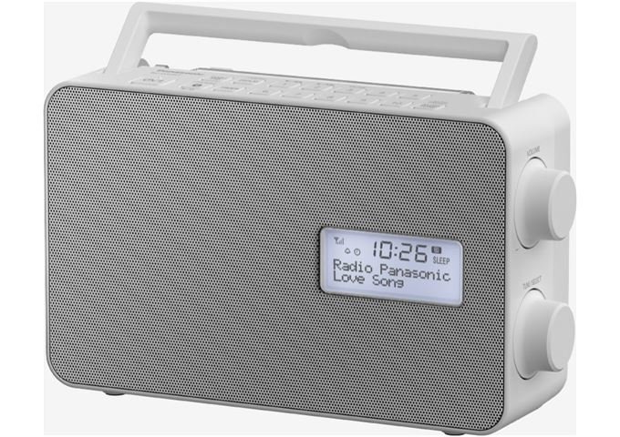 Panasonic RF-D30BTEG-W ws Radio DAB+ Bluetooth IPX4 Netz-u.B