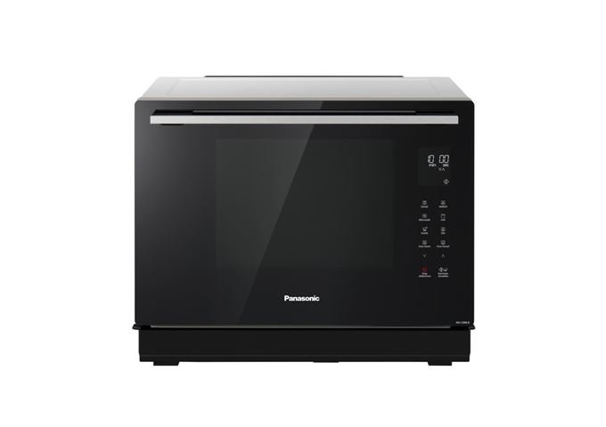 Panasonic NN-CS89LBGPG sw/ed Mikrowelle mit Dampfgarfunktion