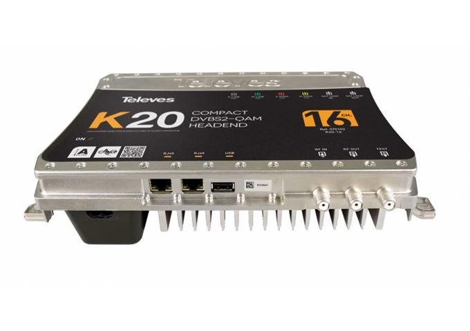 Televes K20-16 Kompaktkopfstelle 16Transponder DVB-S2 in Q