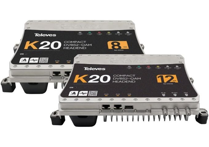 Televes K20-20 Kompaktkopfstelle 20Transponder DVB-S2 in Q