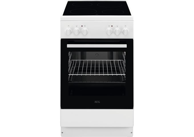 AEG CARAT CCB50080BW ws Standherd 50cm Ceran Restwärme