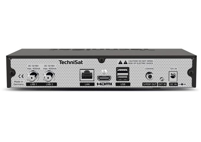 TechniSat Digit Isio S3 sw Receiver DVB-S/S2 HDTV Twin Tuner