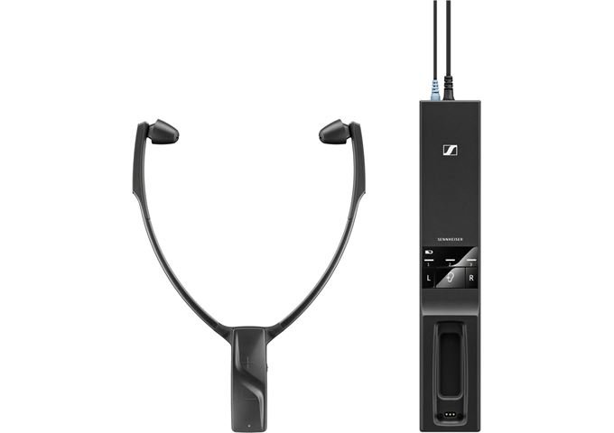 Sennheiser RS 5200 TV Kopfhörer Funk Kinnbügel Set Stereo opt