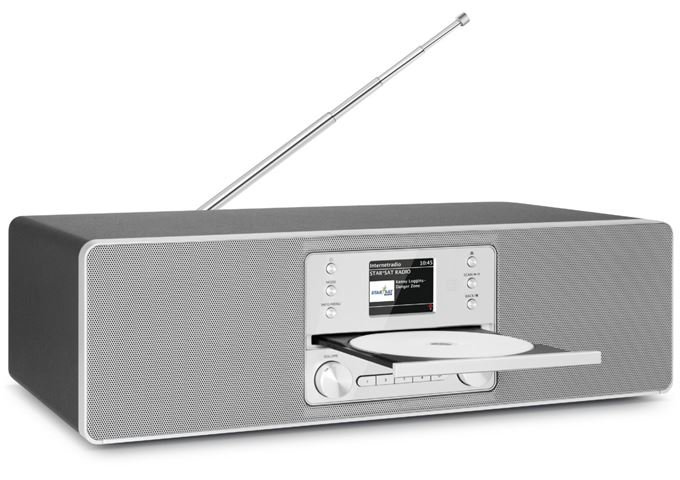 TechniSat Digitradio 380 CD IR si DAB+/UKW/Internetradio mit