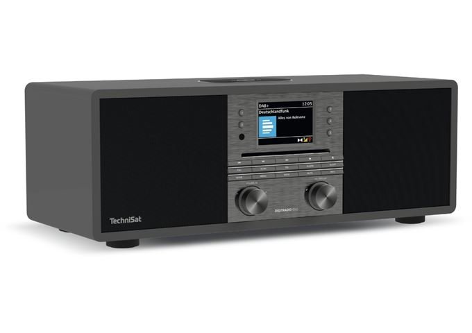 TechniSat DigitRadio 650 anthr DAB+/UKW/Internetradio mit CD