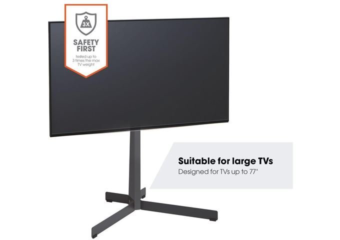 Vogels TVS3690 sw TV Standfuss Stahl