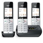 Gigaset COMFORT 500A trio si-sw Analog-Telefon mit AB schn