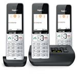 Gigaset COMFORT 500A trio si-sw Analog-Telefon mit AB schn