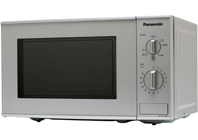 Panasonic MW NN-K121 MMEPG silber 800W Quarzgrill 25,5cm DT