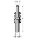 Kathrein ZSD 48 Schiebemast 4,0m 40/48mm mit Bohrung