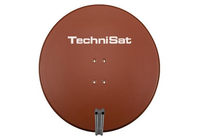 TechniSat SATMAN 850 PLUS SAT Spiegel 85cm rot mit AZ/EL