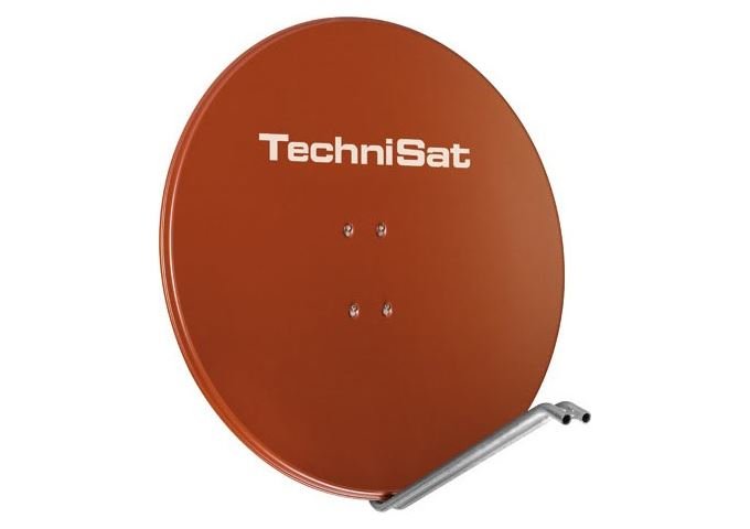 TechniSat SATMAN 850 PLUS SAT Spiegel 85cm rot mit AZ/EL