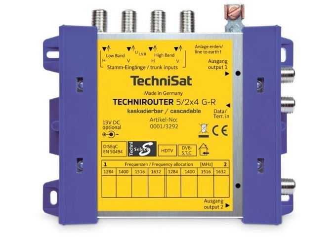 TechniSat TechniRouter 5/2x4G-R Einkabellösung inkl. Netztei