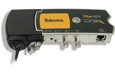 Televes EKA 10001RJ45 Coaxdata Ethernet Hybrid-Adapter 100