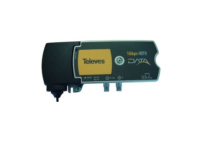 Televes EKA 10001RJ45 Coaxdata Ethernet Hybrid-Adapter 100