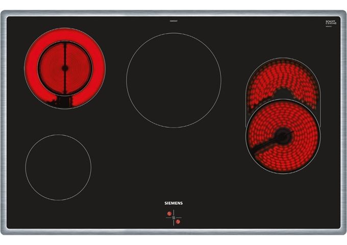 Siemens EA845GN17 80cm Kochfeld, Glaskeramik Flachrahmen-D