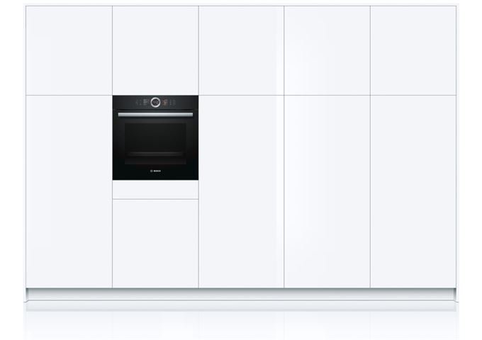 Bosch HSG636BB1 Einbau-Backofen sw EEK A+ 12 Heizarten D