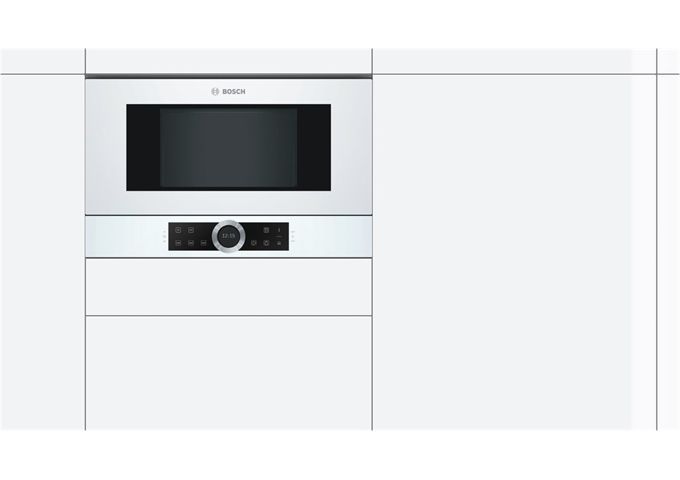 Bosch BFL634GW1 Einbau-Mikrowelle ws 900 W 5Leistungsstu