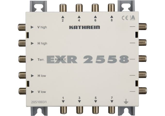 Kathrein EXR 2558 Umschaltmatrix 5 Eingänge 8 Ausgänge pass