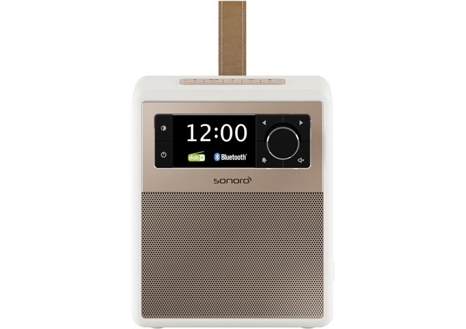 Sonoro Easy Musiksystem ws (matt) DAB+ Radio mit Weckfunk