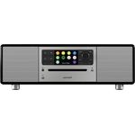 Sonoro Prestige sw hochglanz 2-Wege all-in-one Musiksyste