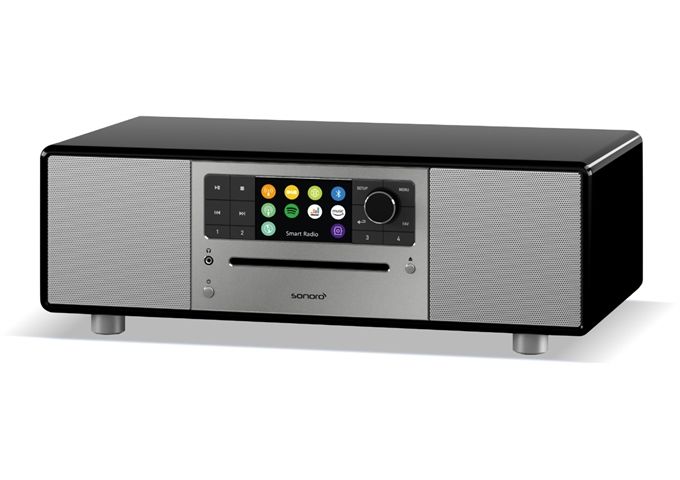 Sonoro Prestige sw hochglanz 2-Wege all-in-one Musiksyste