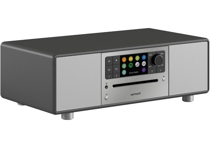 Sonoro Prestige graphit matt 2-Wege all-in-one Musiksyste