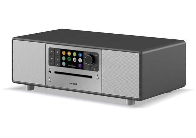 Sonoro Prestige graphit matt 2-Wege all-in-one Musiksyste