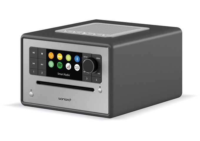 Sonoro Elite-X graphit matt Musiksystem DAB+ Weckfunktion