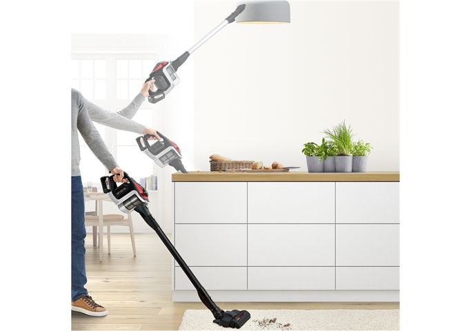 Bosch BSS81POW1 Akkustaubsauger Unlimited Serie 8 sw/red