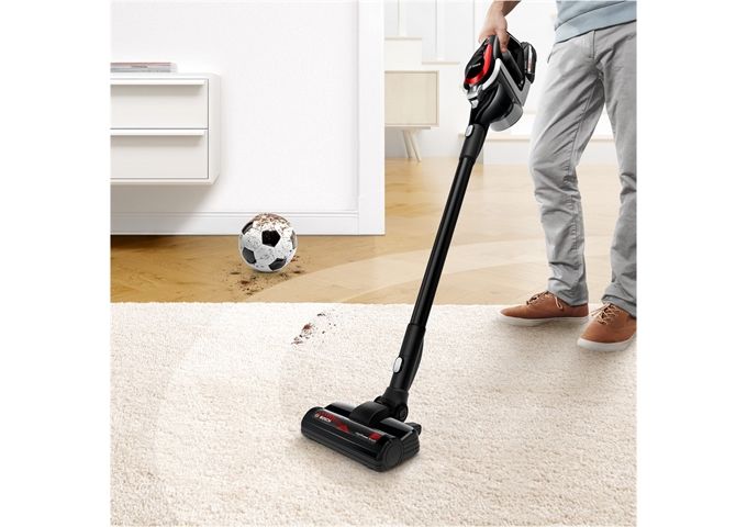 Bosch BSS81POW1 Akkustaubsauger Unlimited Serie 8 sw/red