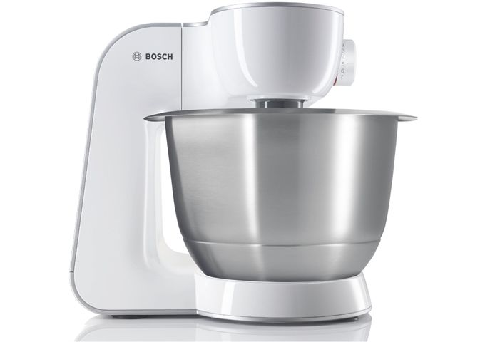 Bosch MUM58W20 Küchenmaschine weiß/silber 1000W 7 Stufen