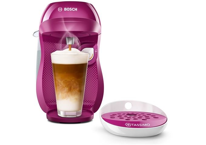 Bosch TAS1001 Tassimo Multi-Getränke-Automat wild purple