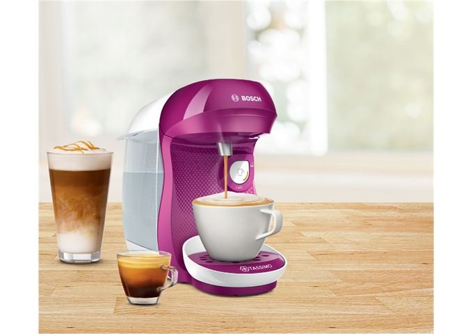 Bosch TAS1001 Tassimo Multi-Getränke-Automat wild purple